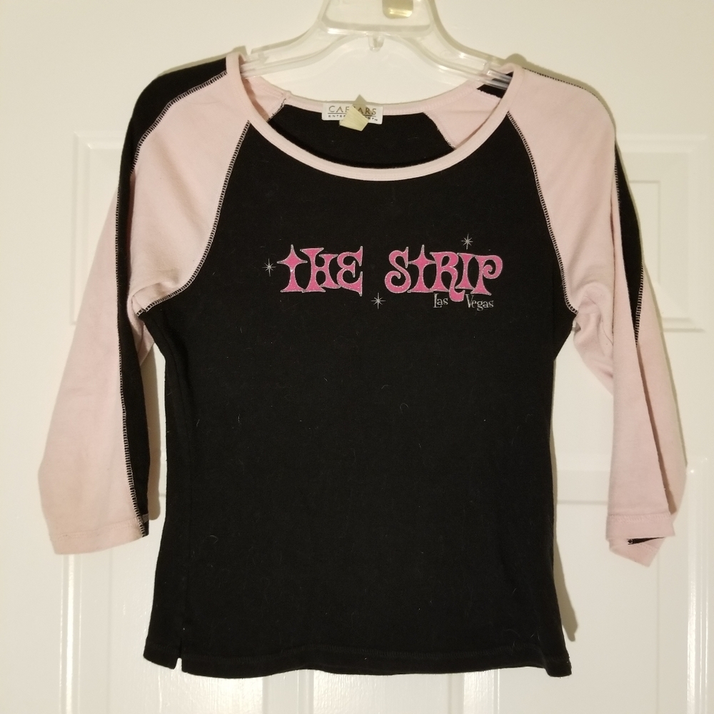 CAESARS Las Vegas raglan tshirt size XL